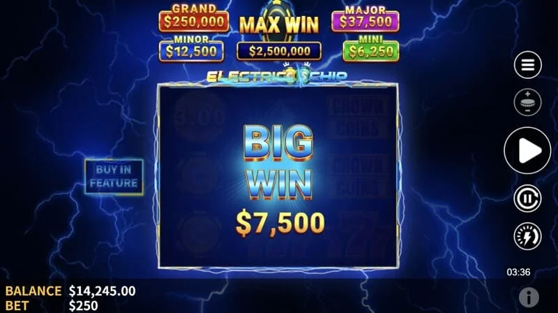 Electric Chip – การรวบรวม Electric Coins สุดท้ายโดย Collector พร้อมรางวัล Jackpot คงที่
